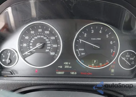 2015 BMW 328I from USA, damaged, VIN WBA3A5G58FNS87928